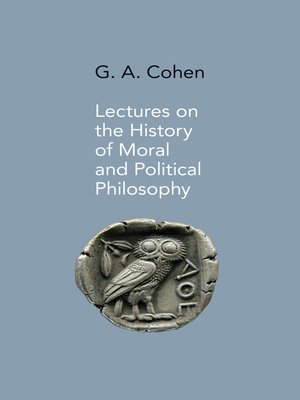 cover image of Lectures on the History of Moral and Political Philosophy